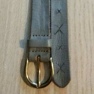 LOFT Belt Sage Khaki Color Size XS 0.5 inch